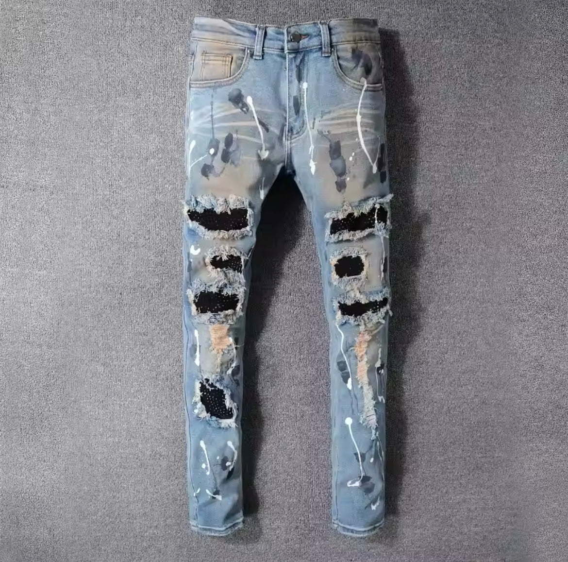 Harlem Jeans (Azzurro/Nero)